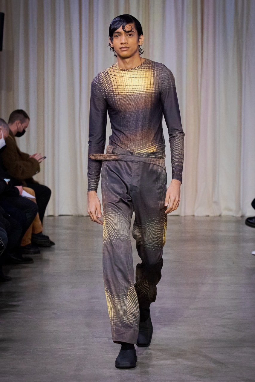 Bianca Saunders "A STRETCH" Paris Fashion Week Fall Winter 2022 Runway Show ANDAM Award