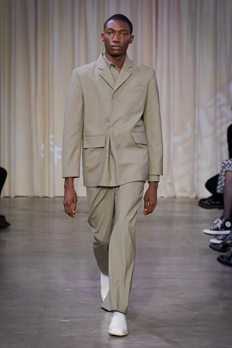 Bianca Saunders "A STRETCH" Paris Fashion Week Fall Winter 2022 Runway Show ANDAM Award