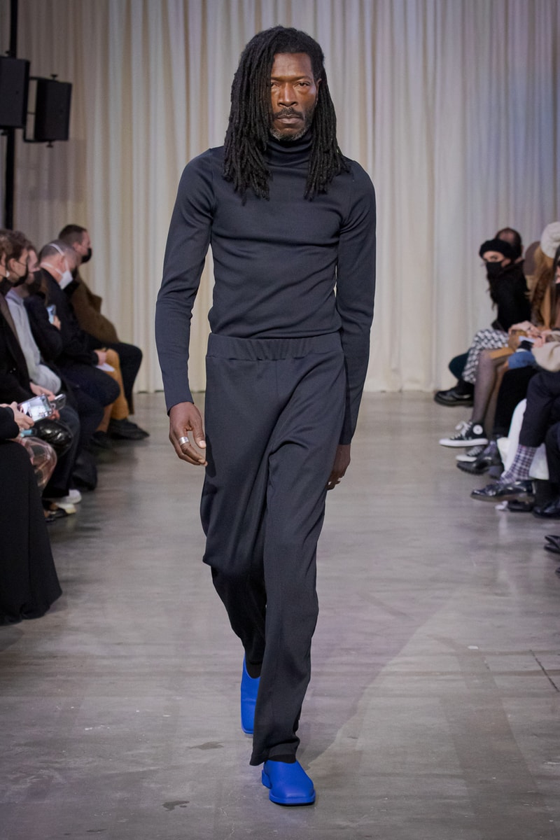 Bianca Saunders "A STRETCH" Paris Fashion Week Fall Winter 2022 Runway Show ANDAM Award