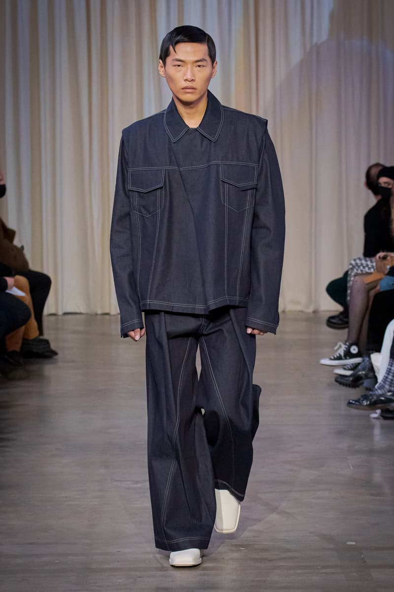 Bianca Saunders "A STRETCH" Paris Fashion Week Fall Winter 2022 Runway Show ANDAM Award