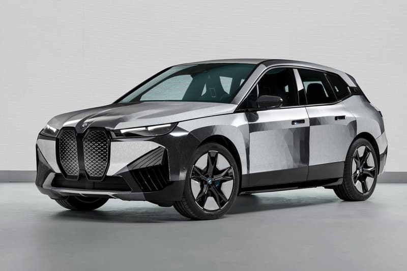 BMW iX M60 Color Changing Paint Twitter Video Viral TikTok USA Electric Cars