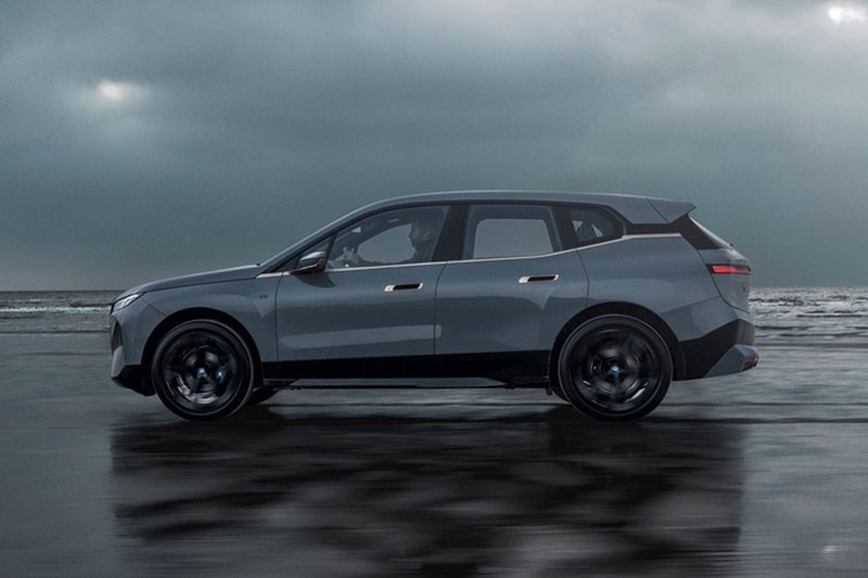 BMW Reveals iX M60 Performance SUV EV electric vehicle 60 mph  3 6 seconds 811 torque 610 horsepower  22 inch rims  blue brakes bower wilkins sound system 