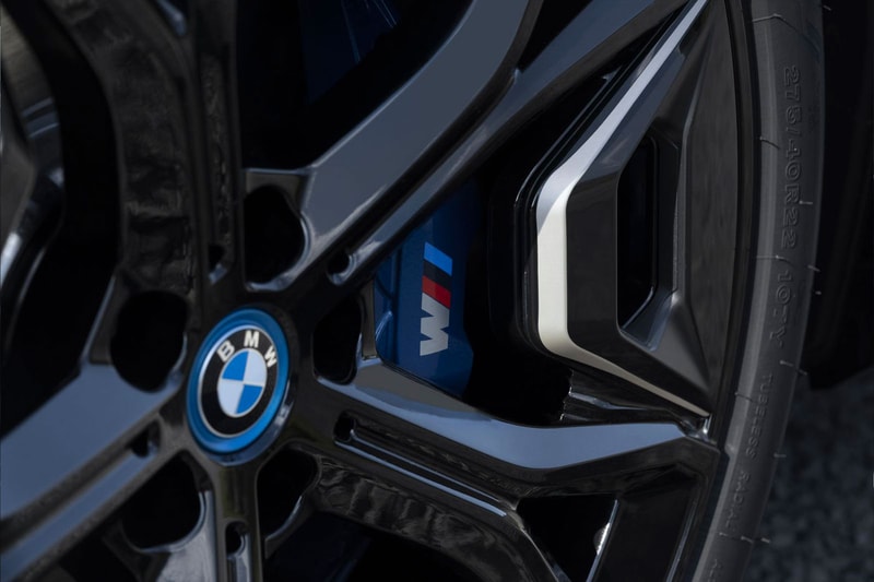 BMW Reveals iX M60 Performance SUV EV electric vehicle 60 mph  3 6 seconds 811 torque 610 horsepower  22 inch rims  blue brakes bower wilkins sound system 