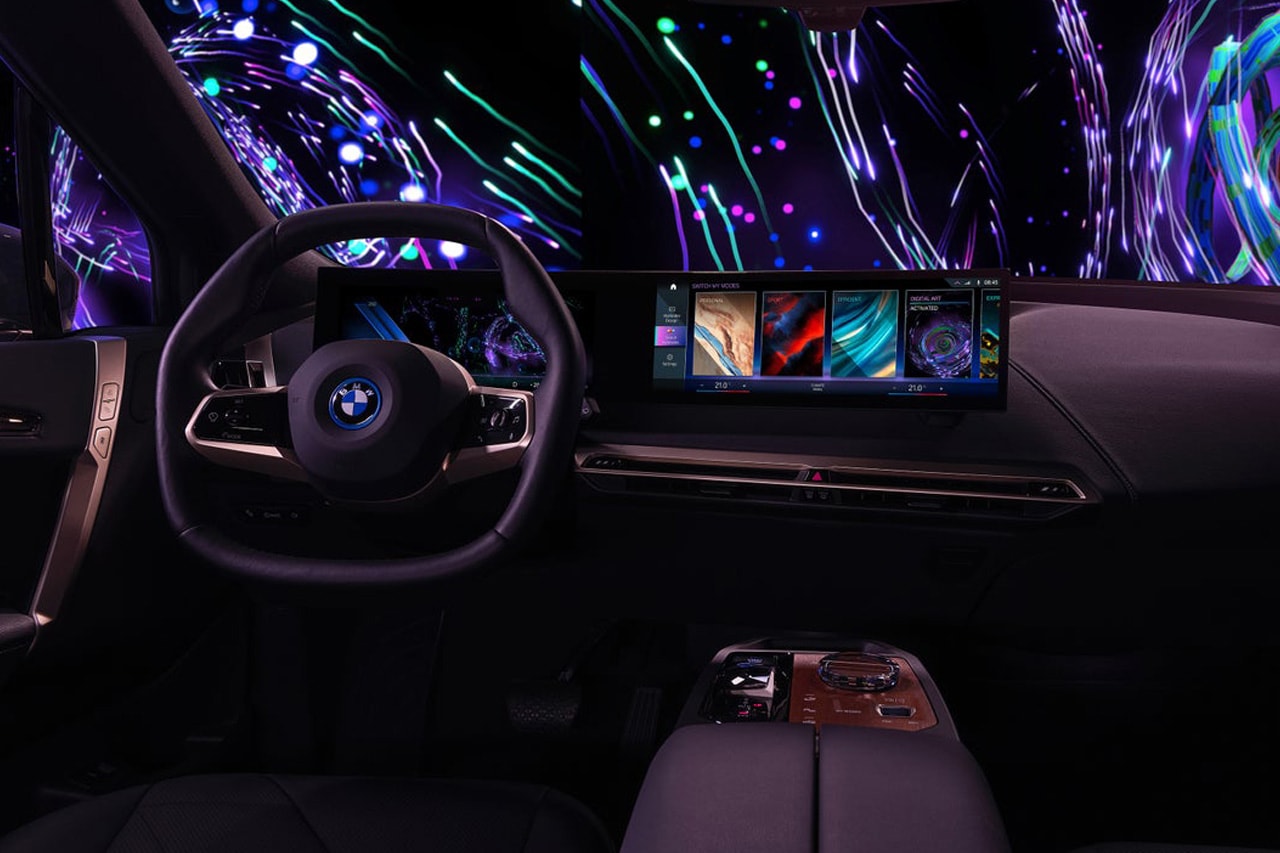 BMW Unveils Digital Art Mode Cei Fei CES 2022
