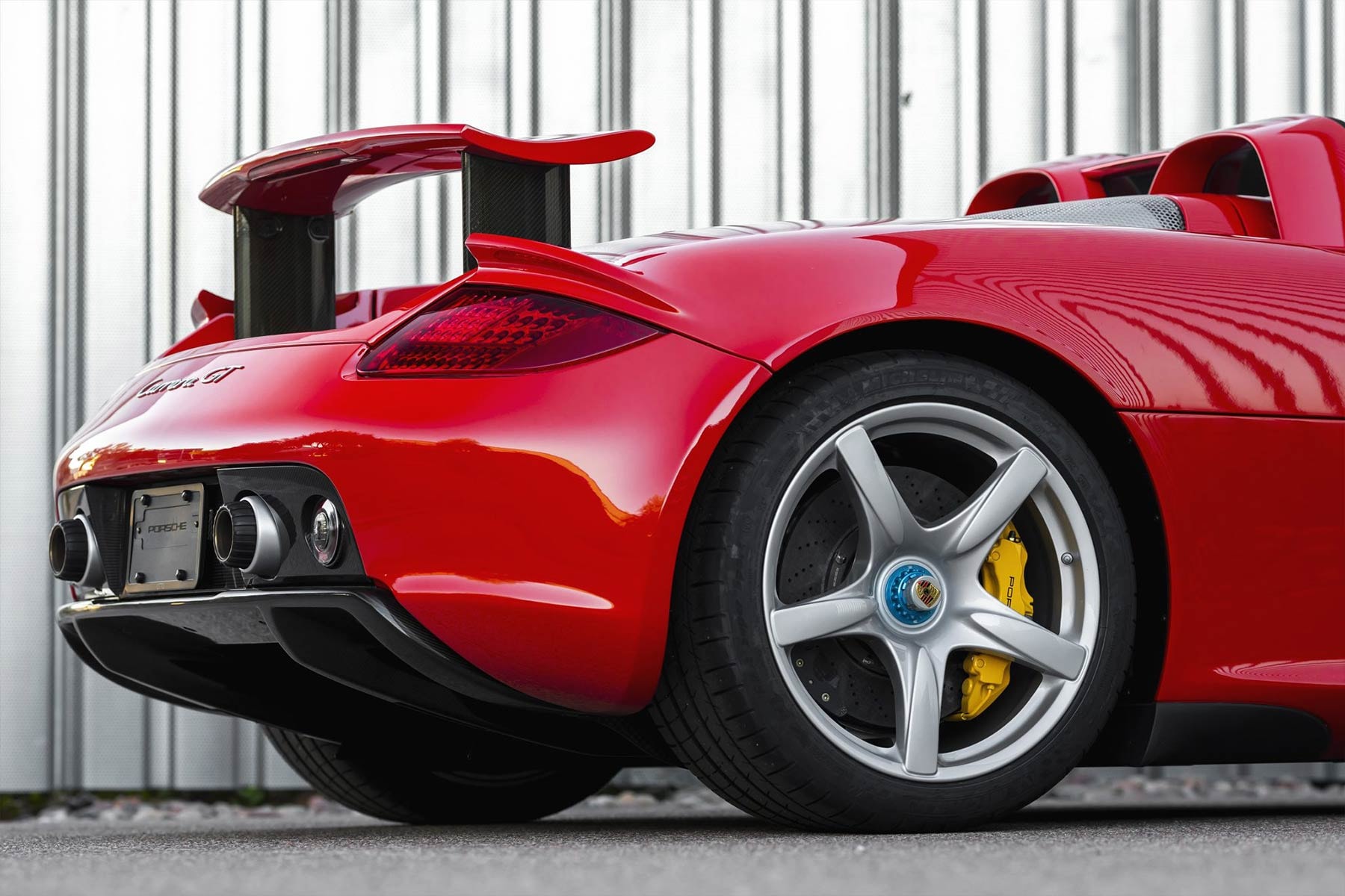 Bring a trailer 780-Mile 2005 Porsche Carrera GT $1.9 million usd sale German automotive supercars sports cars auctions 