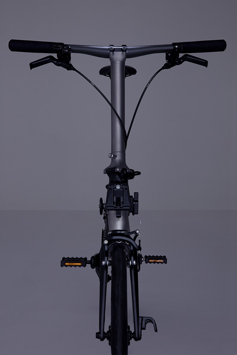 Brompton T Line Folding Bike Collection Release Info titanium