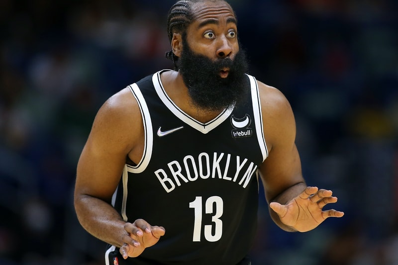 James Harden Now Holds the  NBA Record for Most Three-Pointers Missed brooklyn nets beyond the arc kevin durant kyrie irving basketball ray allen the beard