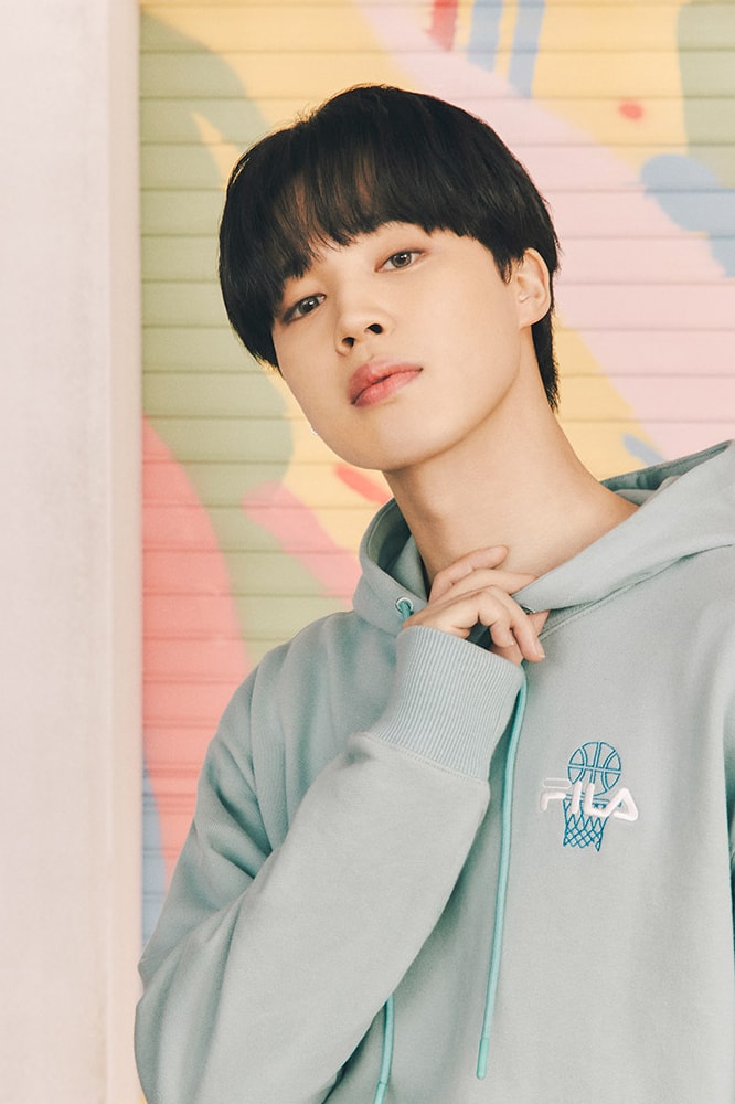 BTS x FILA Collaboration K-Pop Collection Shoes Sneakers Neuron 5 Dynamite Song Hit Sensation Clothing Jumpers Crew Necks Sweaters Bags Merch Accessories Beanie Pouch Socks