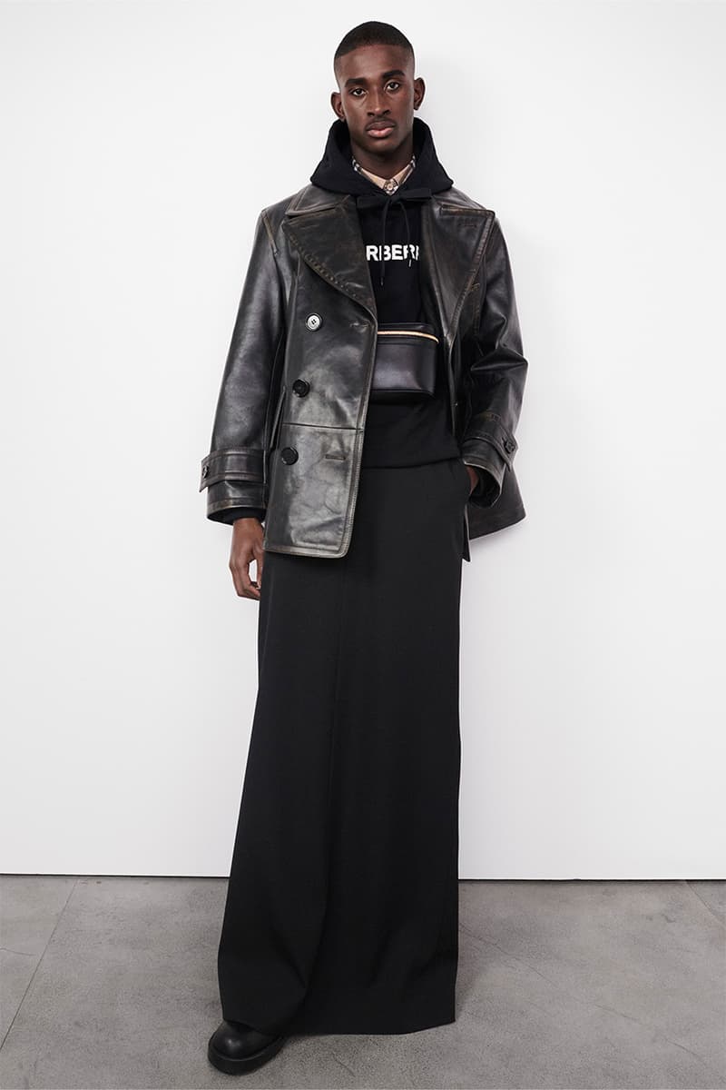Burberry Fall/Winter 2022 Pre-Collection lookbook information release Ricardo Tisci