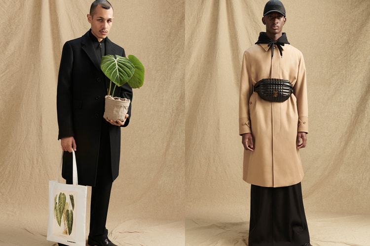 Burberry Reimagines Classic Outerwear For FW22 Pre-Collection