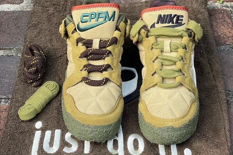 cactus plant flea market cpfm nike dunk green yellow yin yang release date info photos price store list buying guide