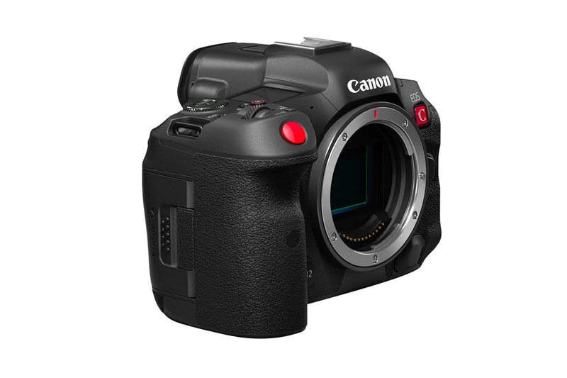 canon eos r5 c camera 45 megapixels 8k 60p frames per second raw video recording dslr digic x processor