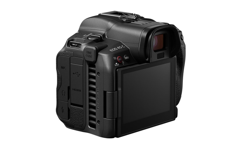 canon eos r5 c camera 45 megapixels 8k 60p frames per second raw video recording dslr digic x processor