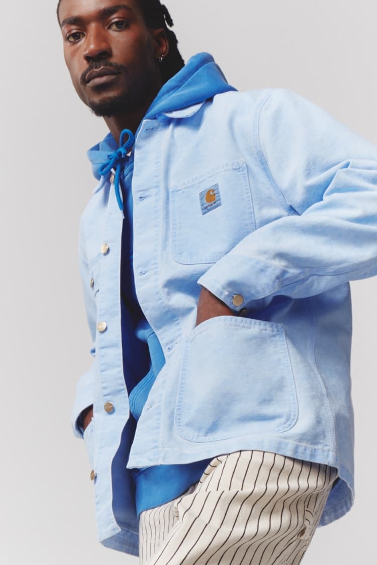 carhartt wip spring summer 2022 lookbook details workwear information