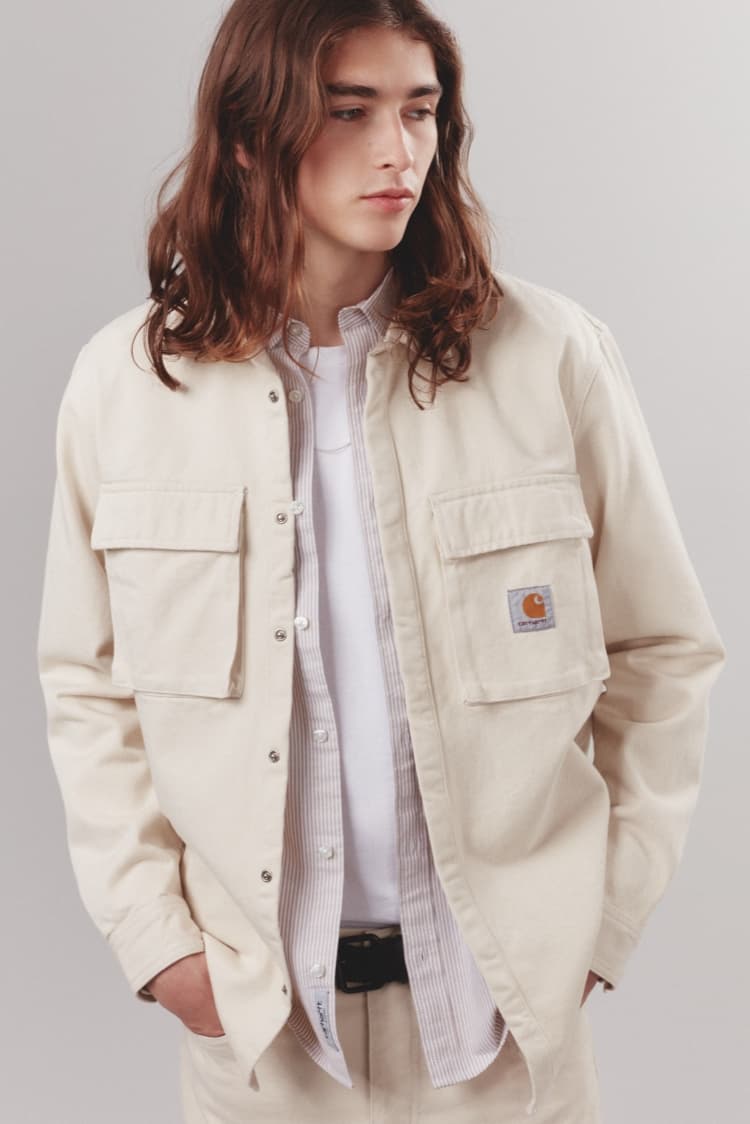 carhartt wip spring summer 2022 lookbook details workwear information