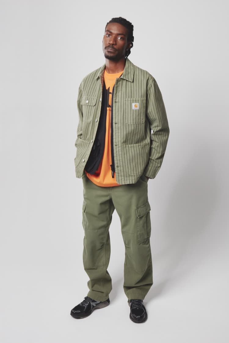 carhartt wip spring summer 2022 lookbook details workwear information