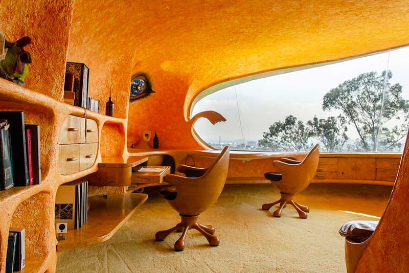 Casa Organica House Naucalpan Mexico Javier Senosiain architecture