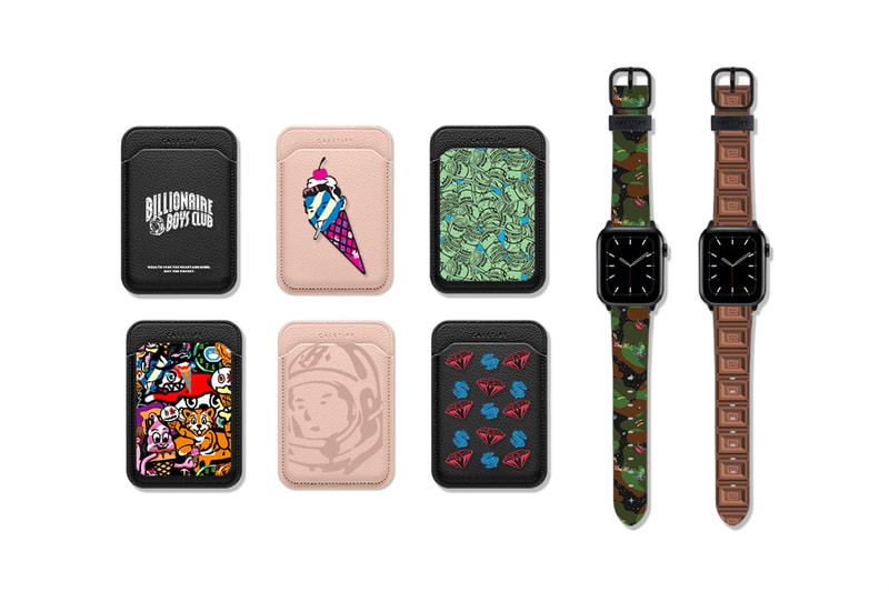 CASETiFY x Billionaire Boys Club Collaboration iPhone release information accessories cases laptops watch strap Apple