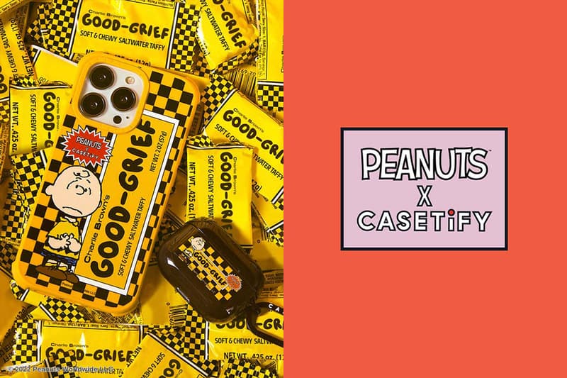 CASETiFY Peanuts Collab Collection Release Info Buy Snoopy and Friends-Inspired Phong case Airpods Pro Charlie Brown Linus Lucy Woodstock Sally Patty