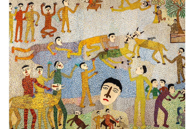 Chanakya Dior Collaboration Textile Artworks Musée Rodin