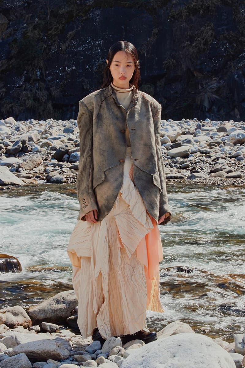 Chiahung Su FW22 Collection Lookbook Taiwanese Fashion 