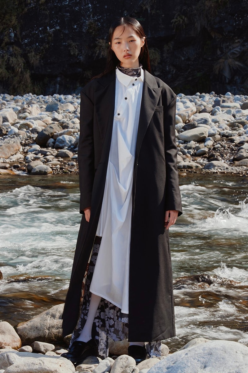 Chiahung Su FW22 Collection Lookbook Taiwanese Fashion 