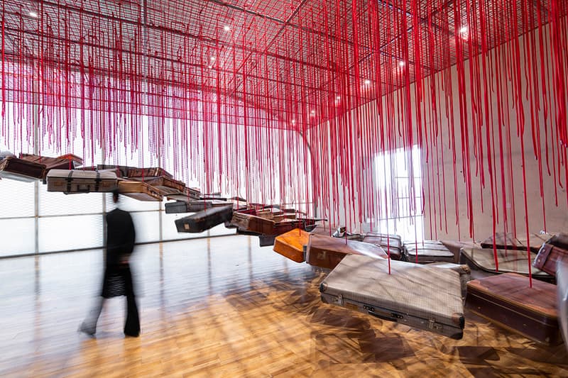 Shiota Chiharu Presents Her Largest Solo Exhibition in Shanghai Long Museum red thread emotions identity personal experience anxiety dreams silence journey of life soul osaka berlin immersive structures info