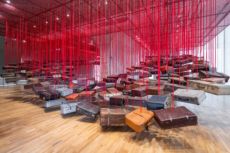 Shiota Chiharu Presents Her Largest Solo Exhibition in Shanghai Long Museum red thread emotions identity personal experience anxiety dreams silence journey of life soul osaka berlin immersive structures info