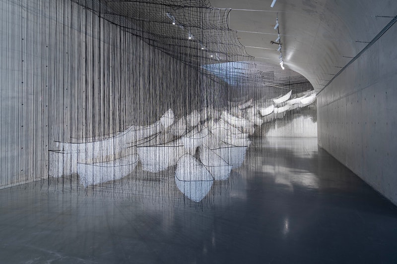 Shiota Chiharu Presents Her Largest Solo Exhibition in Shanghai Long Museum red thread emotions identity personal experience anxiety dreams silence journey of life soul osaka berlin immersive structures info