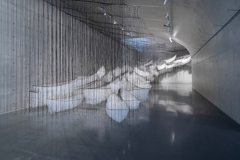 Shiota Chiharu Presents Her Largest Solo Exhibition in Shanghai Long Museum red thread emotions identity personal experience anxiety dreams silence journey of life soul osaka berlin immersive structures info