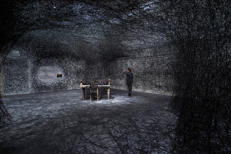 Shiota Chiharu Presents Her Largest Solo Exhibition in Shanghai Long Museum red thread emotions identity personal experience anxiety dreams silence journey of life soul osaka berlin immersive structures info