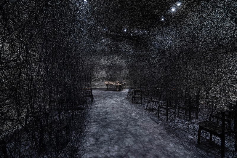 Shiota Chiharu Presents Her Largest Solo Exhibition in Shanghai Long Museum red thread emotions identity personal experience anxiety dreams silence journey of life soul osaka berlin immersive structures info