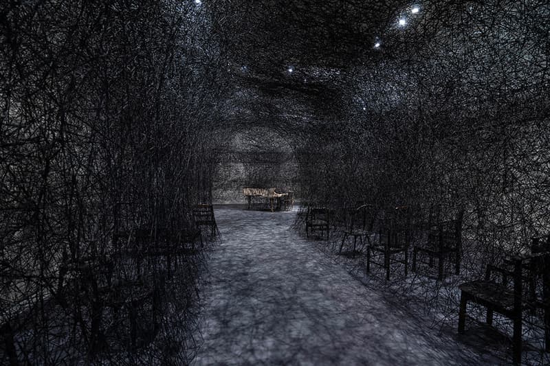 Shiota Chiharu Presents Her Largest Solo Exhibition in Shanghai Long Museum red thread emotions identity personal experience anxiety dreams silence journey of life soul osaka berlin immersive structures info