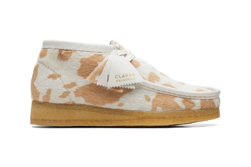 Clarks Originals "Cow Print" Capsule Release Info Trek Mule wallabees 