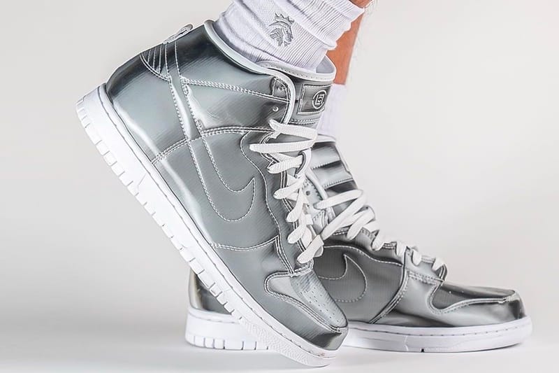 【高評価安い】NIKE×CLOT DUNK HI スニーカー