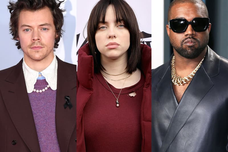 Harry Styles, Billie Eilish and Kanye West Confirmed to Headline Coachella 2022 lil baby daniel caesar phoebe bridgers big sean baby keem pink sweats megan thee stallion flume 21 savage giveon brockhamption doja cat karol g denzel curry finneas vince staples swedish house mafia