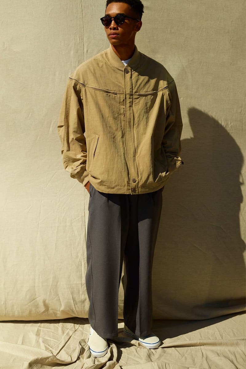 DAIWA PIER39 Chooses Function and Comfort for Its SS22 Collection slouchy oversized premeir fishing label