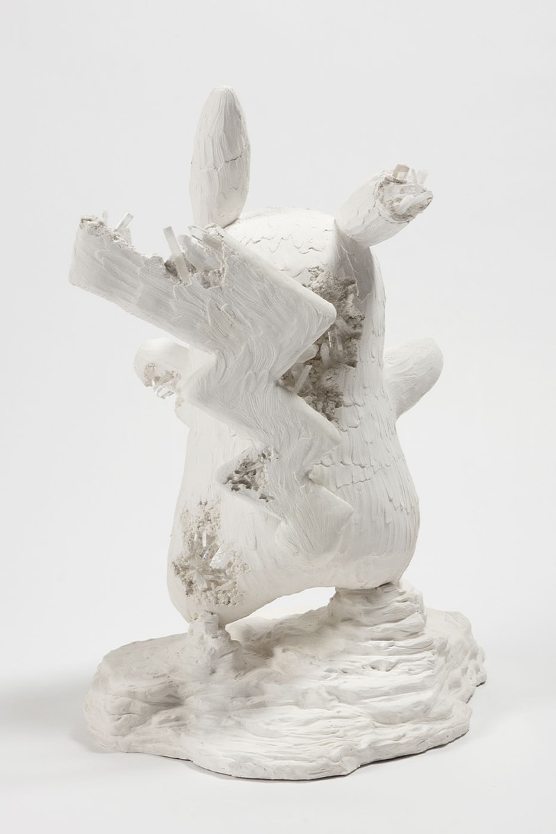 Daniel Arsham Announces New Pokemon Project "A Ripple in Time"  charizard bulbasaur metew nanzuka