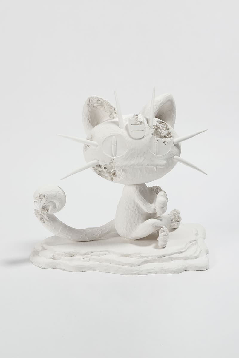 Daniel Arsham Announces New Pokemon Project "A Ripple in Time" charizard bulbasaur metew nanzuka