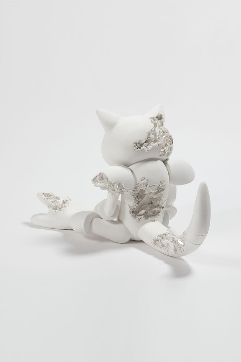 Daniel Arsham Announces New Pokemon Project "A Ripple in Time" charizard bulbasaur metew nanzuka