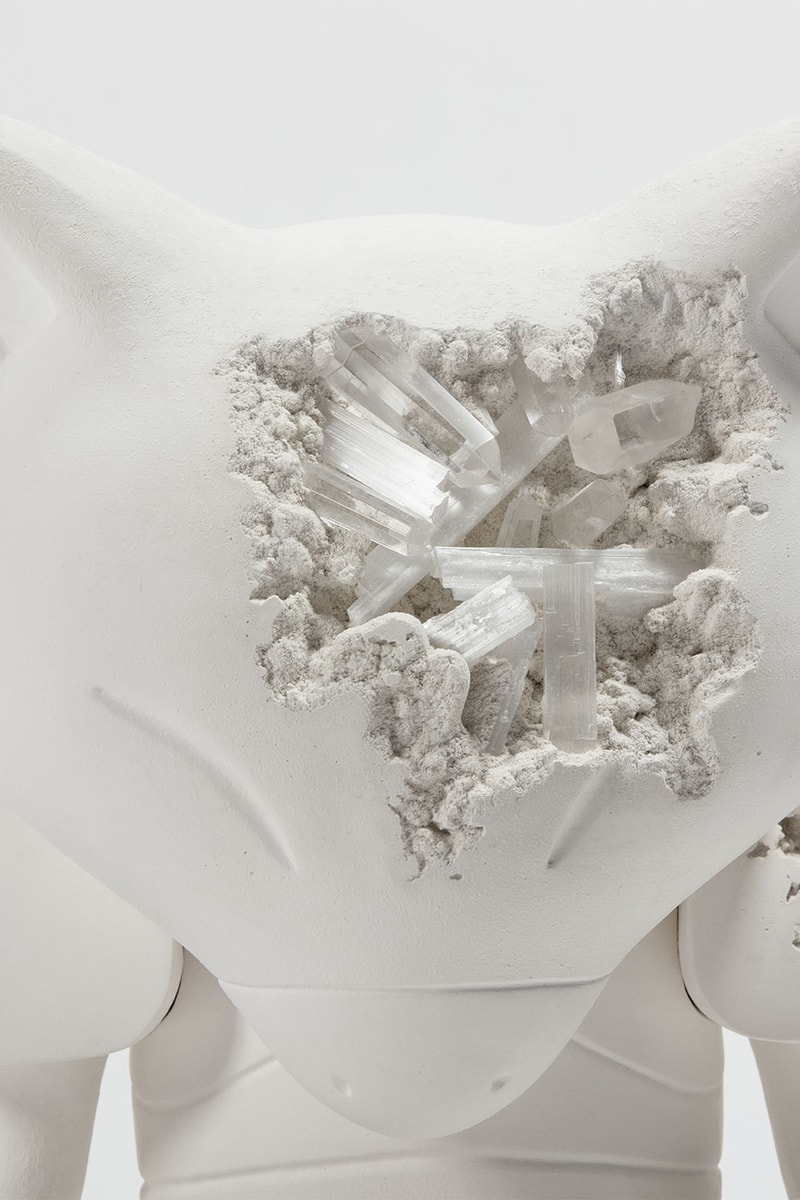 Daniel Arsham Announces New Pokemon Project "A Ripple in Time"  charizard bulbasaur metew nanzuka