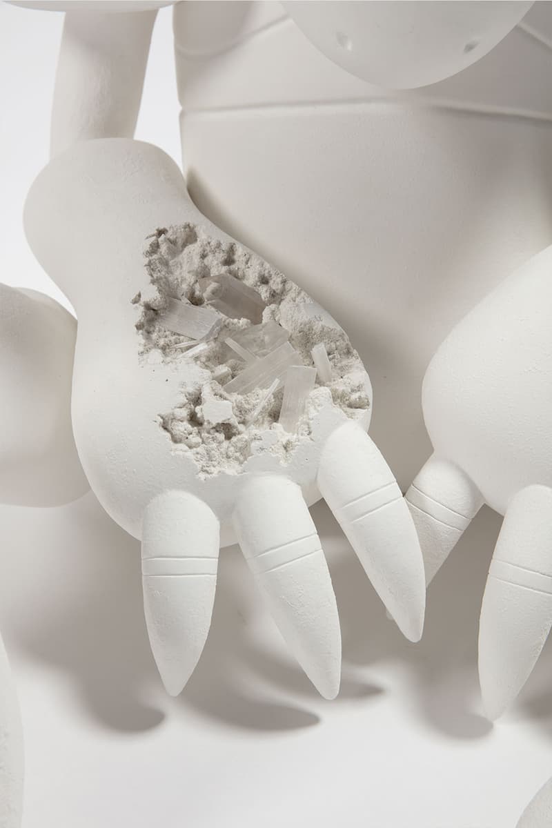 Daniel Arsham Announces New Pokemon Project "A Ripple in Time" charizard bulbasaur metew nanzuka