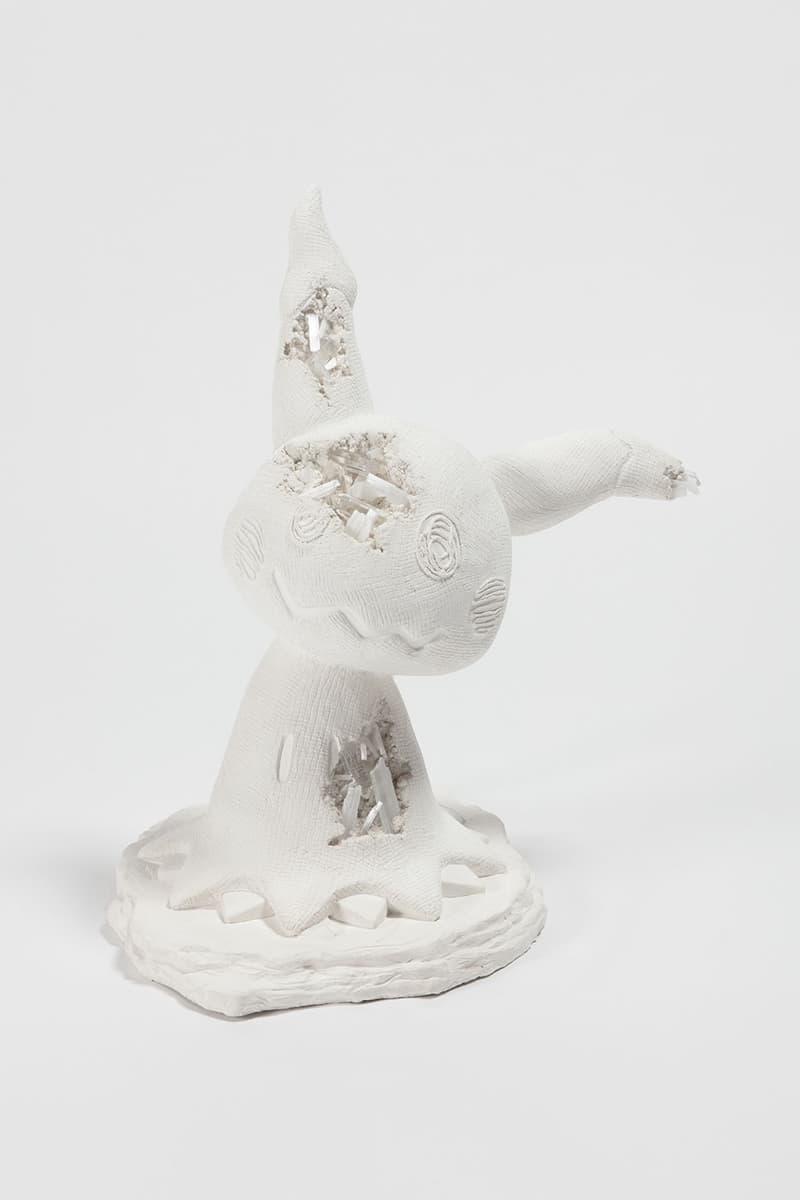 Daniel Arsham Announces New Pokemon Project "A Ripple in Time" charizard bulbasaur metew nanzuka