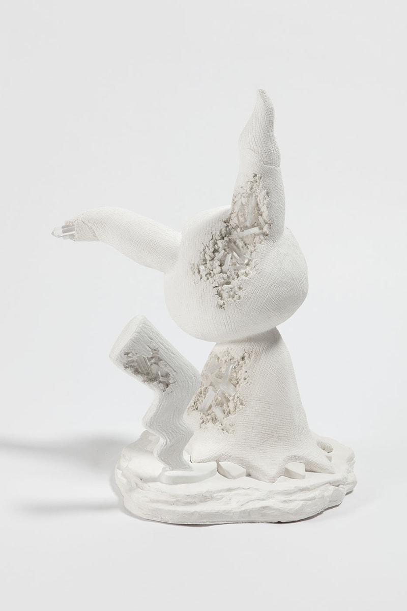 Daniel Arsham Announces New Pokemon Project "A Ripple in Time"  charizard bulbasaur metew nanzuka
