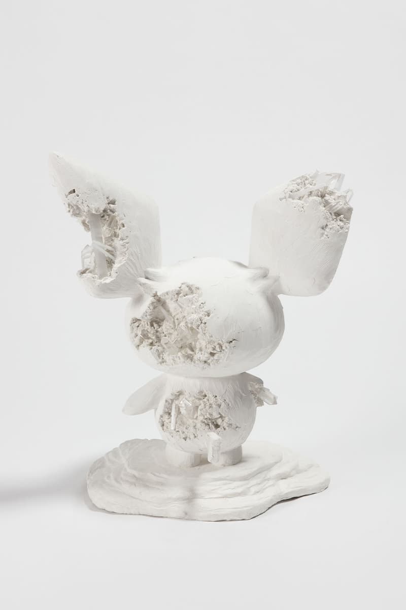 Daniel Arsham Announces New Pokemon Project "A Ripple in Time" charizard bulbasaur metew nanzuka