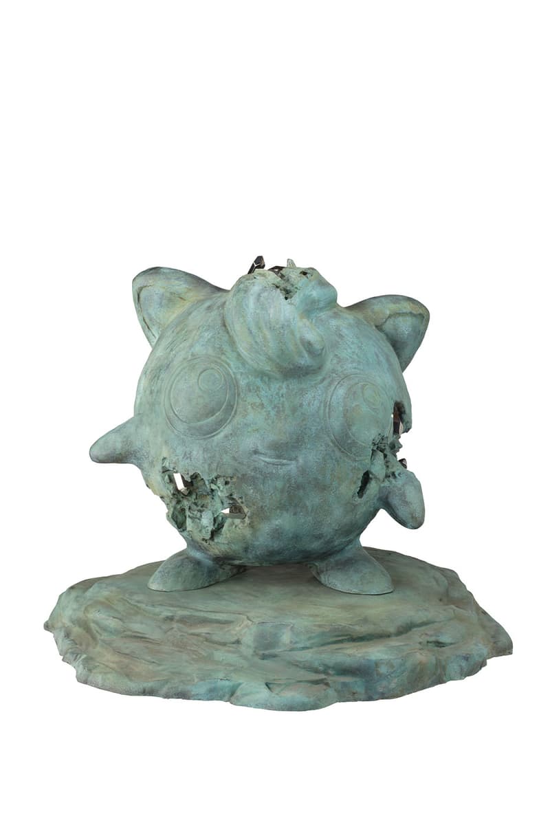 Daniel Arsham Announces New Pokemon Project "A Ripple in Time"  charizard bulbasaur metew nanzuka