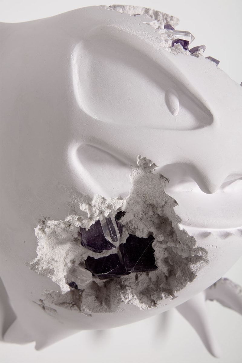 Daniel Arsham Announces New Pokemon Project "A Ripple in Time"  charizard bulbasaur metew nanzuka