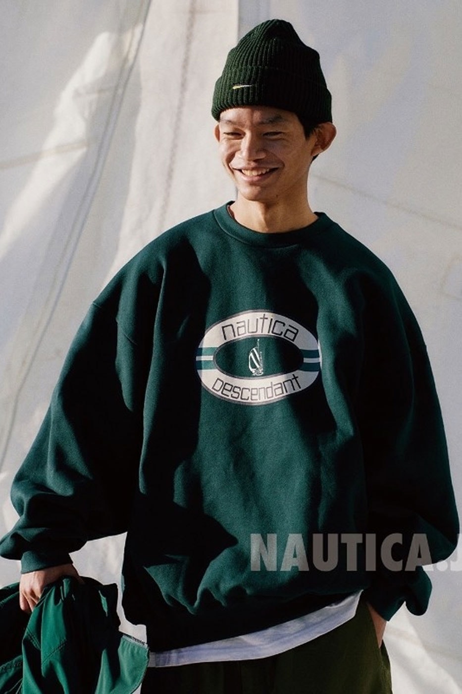 nautica white sail - the first nautica Japan concept store in