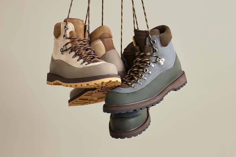 Diemme x J. Crew Launch Exclusive Hiking Boot Unique Retailer Specialty Footwear Italy Appalachain Trail Mountains