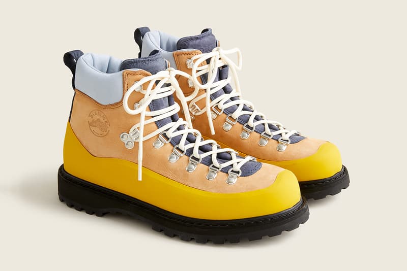 Diemme x J. Crew Launch Exclusive Hiking Boot Unique Retailer Specialty Footwear Italy Appalachain Trail Mountains